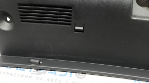 Hyundai Ioniq 17-22 trunk opening trim, black, scratches