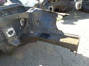 Front left quarter panel for Audi A3 8V 15-20 4d, 5d on the body, gray, butt