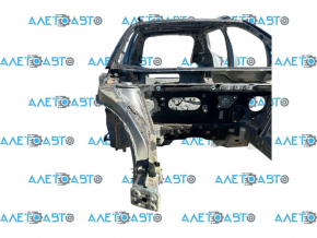 Front right quarter panel of Chevrolet Equinox EV 24-26 on the body, graphite GXD, bent