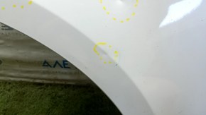 Tesla Model Y 20-25 white PPSW rear right door, bare, chips, nicks, scratches
