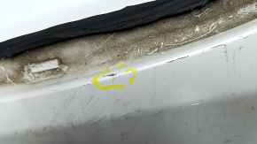 Tesla Model Y 20-25 white PPSW trunk door, bare, chips, scratches, dented