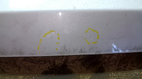 Tesla Model Y 20-25 white PPSW trunk door, bare, chips, scratches, dented