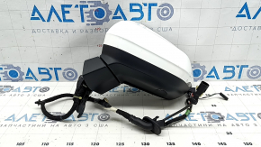 Left side mirror assembly Audi Q3 83A 19-24 14+2+5, auto-folding, auto-dimming, camera, turn signal, heated, BSM, white