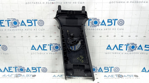 Upper right center pillar trim, Audi Q3 83A 19-25, black, worn