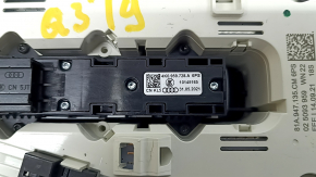 Front ceiling light assembly for Audi Q3 83A 19-23 for panoramic light, black, without plug, worn