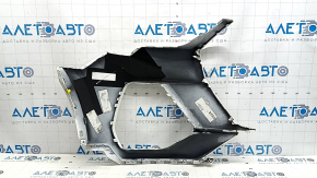 Front bumper bare left Audi Q3 83A 20-23 without Park Assist, S-Line, white