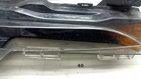 Left fog light Tesla Model Y 20-25 sand, broken mount