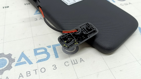 Right visor Audi Q3 83A 19-25 black, without hook, for lighting, broken mount