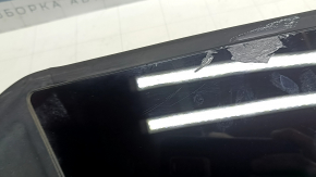 Outer left center pillar trim for Tesla Model Y 20-25 with camera, minor scratches, covered in glue