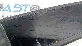 Outer left center pillar trim for Tesla Model Y 20-25 with camera, minor scratches, covered in glue