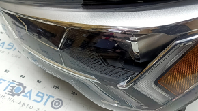 Front left headlight assembly Audi Q3 83A 19-25 LED with signature drl, sand