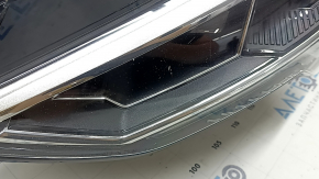 Front left headlight assembly Audi Q3 83A 19-25 LED with signature drl, sand