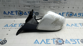 Left side mirror assembly Tesla Model Y 20-25 13 pins, white PPSW, without cover, in glue