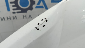 Front bumper lip Audi Q3 83A 19-23 S-Line, white, scratches, broken mount
