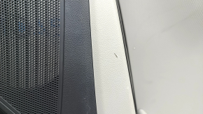 Door trim, rear right card, Hyundai Ioniq 17-19, black with beige, with armrest, beige leather, scratches, dry-cleanable
