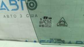 Front right door glass for Hyundai Ioniq 17-19