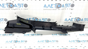 Inner rear right door sill trim Audi Q3 83A 19-25 black, scratches