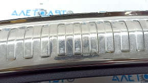 Audi Q3 83A 19-25 trunk opening trim, black with chrome, scuffs on chrome