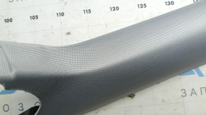 Front pillar trim, left, Tesla Model Y 20-25, gray, dry cleanable, scratches