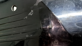 Rear bumper cover for Hyundai Ioniq 17-22 for parking sensors, glossy black, scratches, pressed