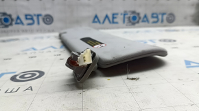Left visor Tesla Model Y 20-25 gray, without hook, dry cleanable