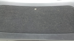 Tesla Model Y 20-25 black lower trunk door trim, with speaker grilles, scratches, needs cleaning