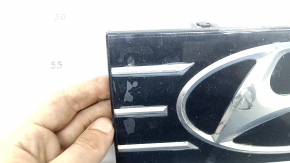 Hyundai Ioniq 17-19 HEV, PHEV radiator grill emblem for radar, for polishing, air under plastic, coating peeling off