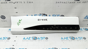 Lower rear right door trim Audi Q3 83A 19-23 S-Line, black gloss molding, scratches