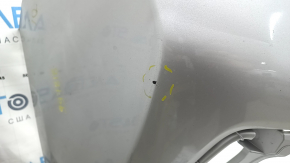 Rear bumper bare Hyundai Ioniq 17-22 without parking sensors, silver, worn