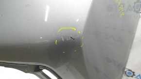 Rear bumper bare Hyundai Ioniq 17-22 without parking sensors, silver, worn