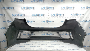 Rear bumper bare Hyundai Ioniq 17-22 without parking sensors, silver, worn