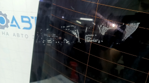 Rear window Audi A4 B9 20-23 heated, non-factory tinted, glue, broken connector