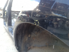Quarter wing rear left Toyota Camry v40 07-11 on the body, black, rusty, dent, bumps