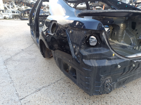 Quarter wing rear left Toyota Camry v40 07-11 on the body, black, rusty, dent, bumps