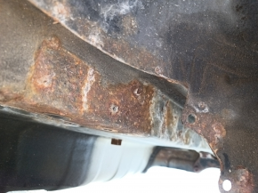 Quarter wing rear left Toyota Camry v40 07-11 on the body, black, rusty, dent, bumps