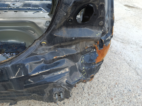 Quarter wing rear right Toyota Camry v40 07-11 on the body, black, rusty, dented, bumps