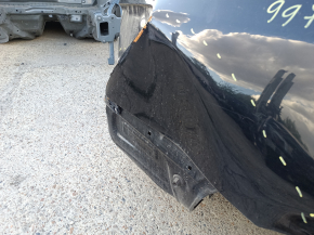 Quarter wing rear right Toyota Camry v40 07-11 on the body, black, rusty, dented, bumps