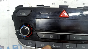 Climate control Hyundai Ioniq 17-19 scratches on the glass