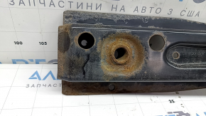 The rear bumper reinforcement for Toyota Prius 50 Prime 17-22 is rusty