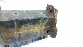 The rear bumper reinforcement fang, right, Toyota Prius 50 Prime 17-22, is rusty