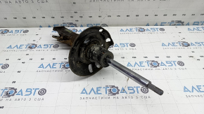 Front left shock absorber Toyota Prius 50 Prime 17-18 FWD, rusty