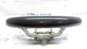 Naked steering wheel Hyundai Ioniq 17-19 black leather, scratches, cracked leather