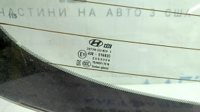 Rear upper trunk glass Hyundai Ioniq 17-22 heated