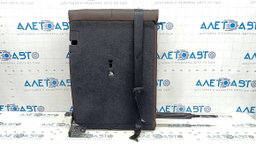 Rear seat backrest 2nd row left BMW X5 F15 14-18 brown Dakota leather, heated, for 2 rows, with seat belt