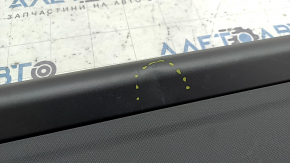 Hyundai Ioniq 17-22 trunk curtain, black, scratches, dent