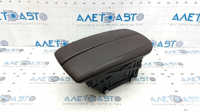 Armrest BMW X5 F15 14-18 leather brown Dakota, scratch