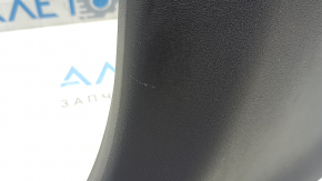 Tesla Model Y 20-25 lower right center pillar trim, black, scratches, marker mark