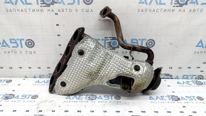 Exhaust manifold with catalytic converter for Toyota Prius 50 Prime 17-22 with protection, rusty