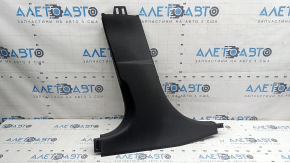 Lower left center pillar trim BMW 3 G20 19-26 black, scratches