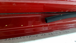 Front left door assembly BMW 3 G20 19-26 keyless, red A75, missing lock cylinder plug, missing seal fragment